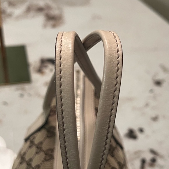 Pre-loved GUCCI GG Canvas New Britt Tote - Picture 6 of 11
